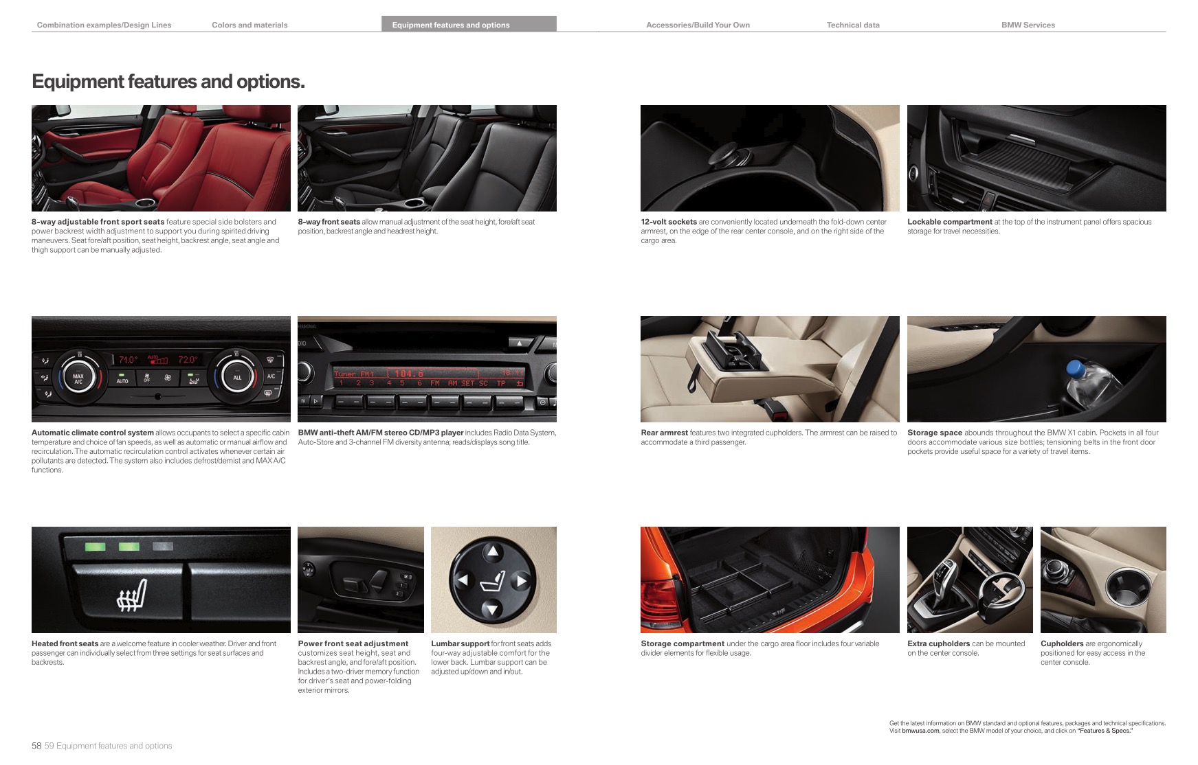 2014 BMW X1 Brochure Page 25
